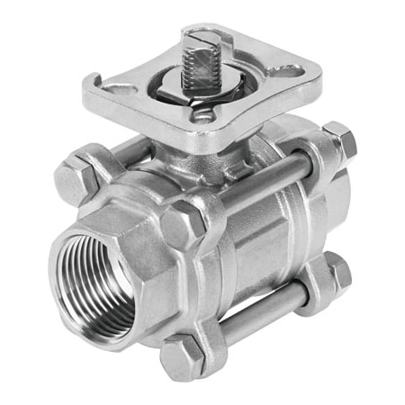 Festo Ball Valve VZBE-11/4-T-63-T-2-F0405-V15V15 VZBE-11/4-T-63-T-2-F0405-V15V15